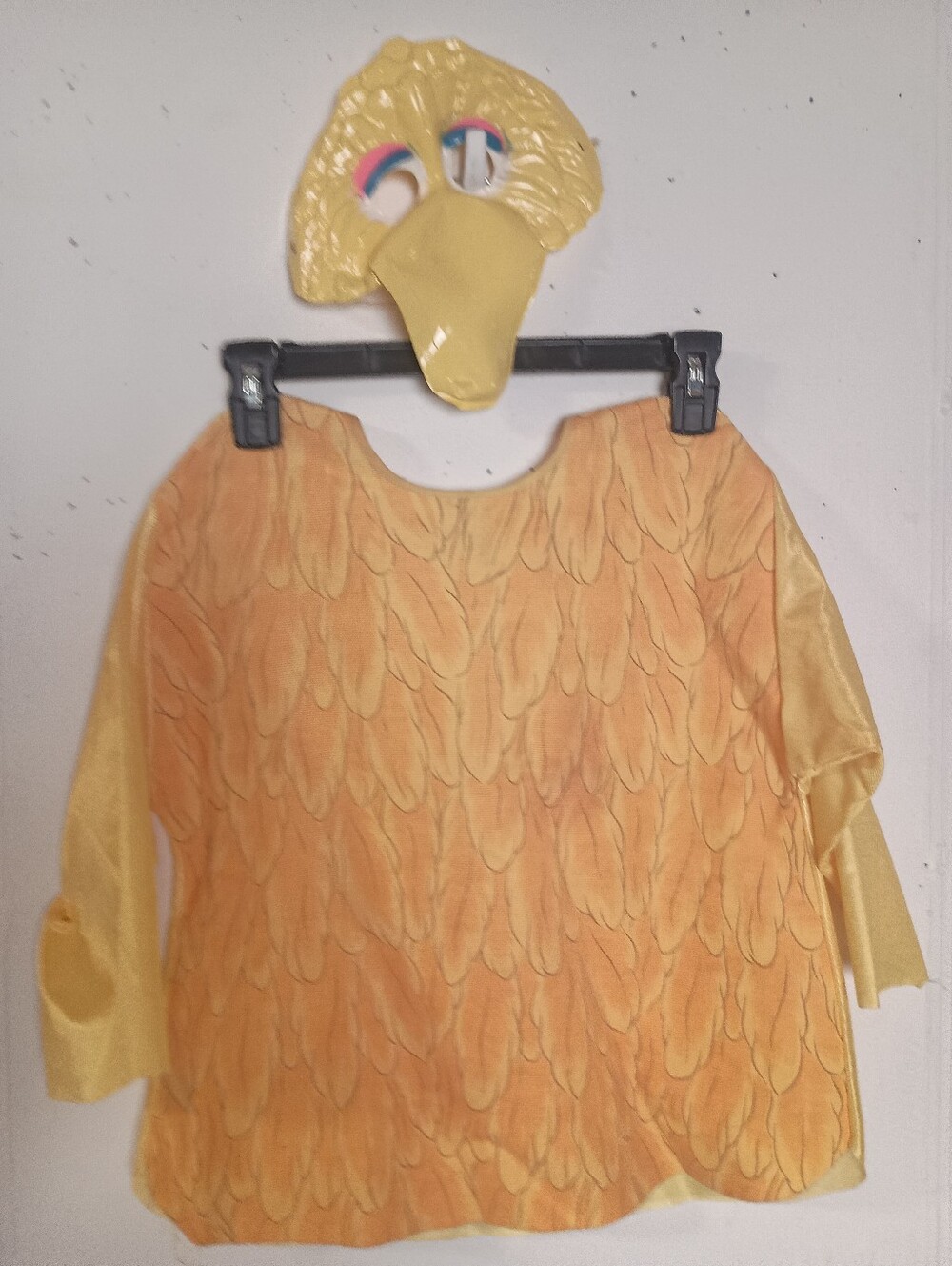 1979 Vintage Halloween Kids Costume- Big Bird- Kids Size M-L